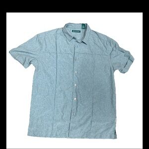 Cubavera Sky Blue Short Sleeve Shirt